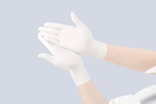 Disposable Latex Examination Industrial Gloves Powdered-Free