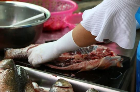 Household Examination Latex Gloves to Wash Dishes