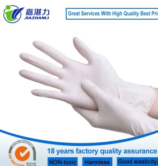 Disposable Examination Manufacturer Latex Gloves