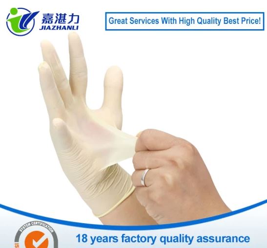 Safety Disposable Examination Work Latex Gloves