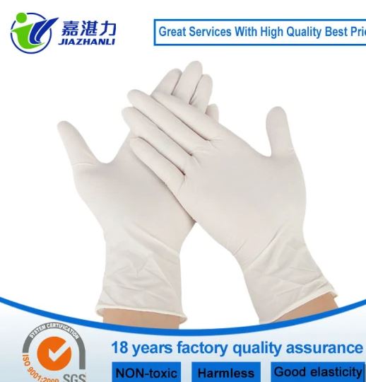 Disposable Examination Manufacturer Latex Gloves