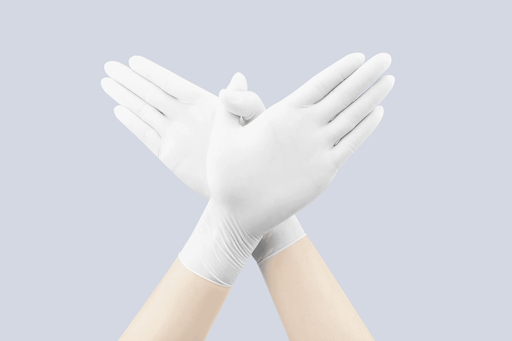 Disposable Examination Latex Gloves Powdered