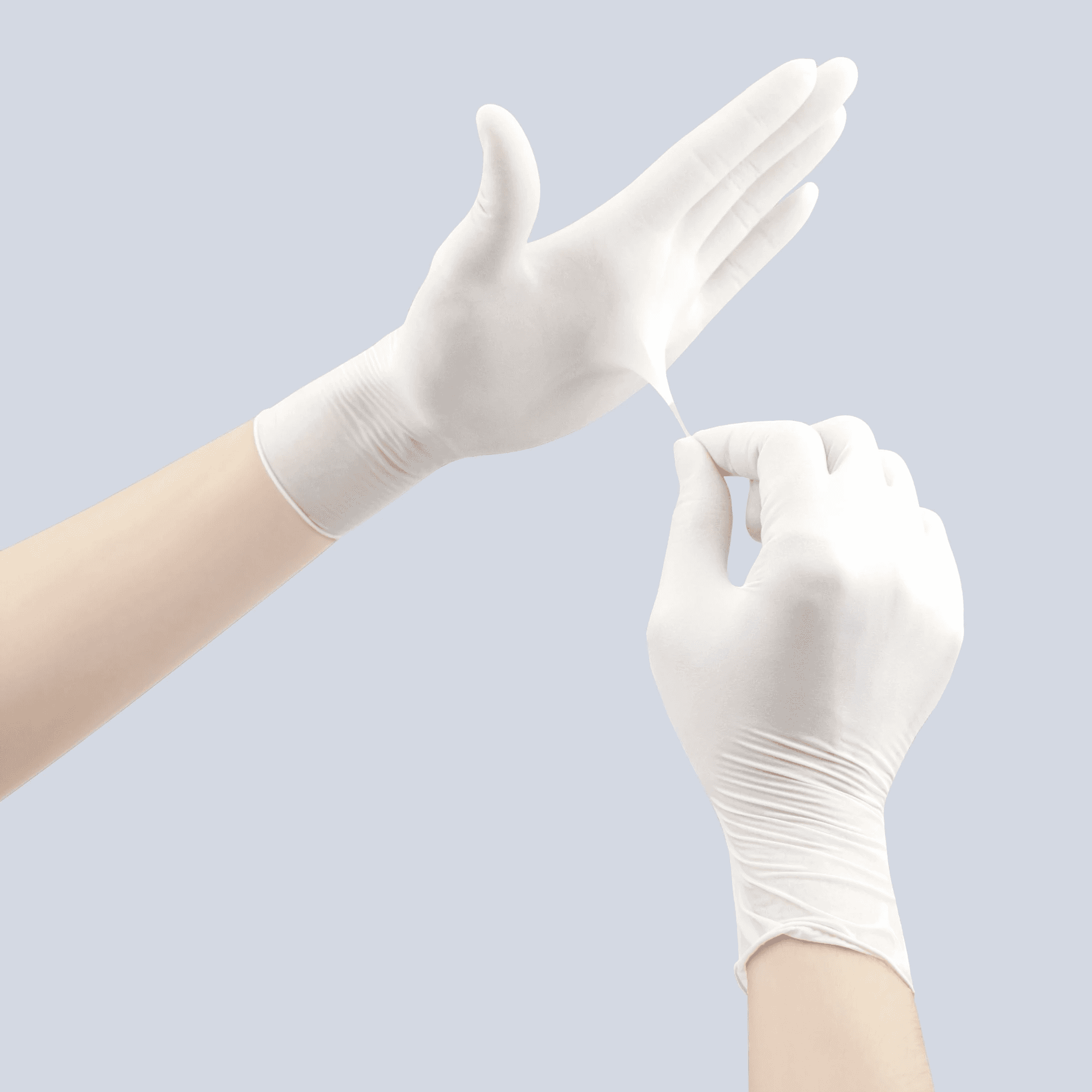 Disposable Examination Latex Gloves Powdered