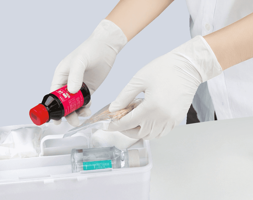 Disposable Examination Latex Gloves Powdered