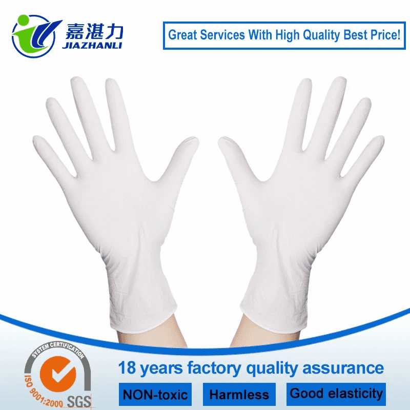 Examination Safety Disposable Latex Gloves