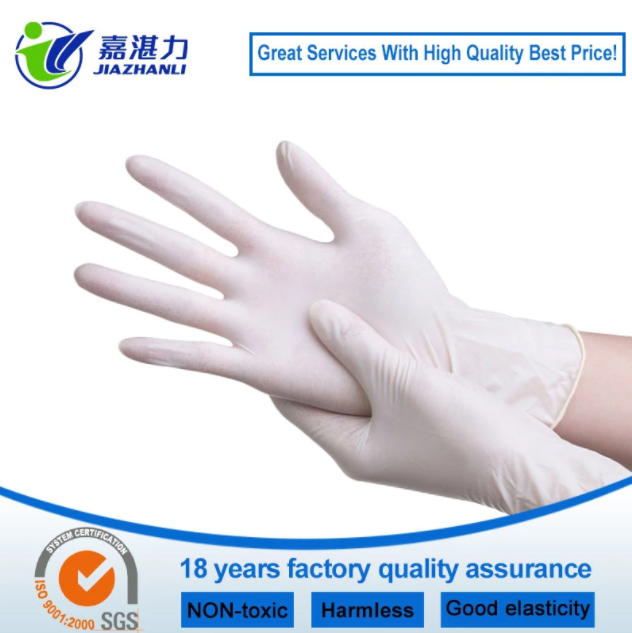 Examination Safety Disposable Latex Gloves Factory Industrial Work Glove Rubber Glove