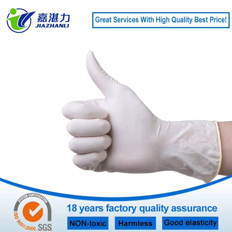 Safety Disposable Examination Latex Gloves