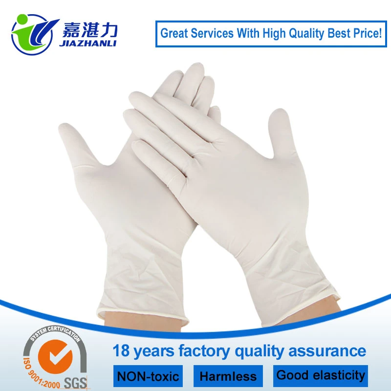 Safety Disposable Examination Latex Gloves