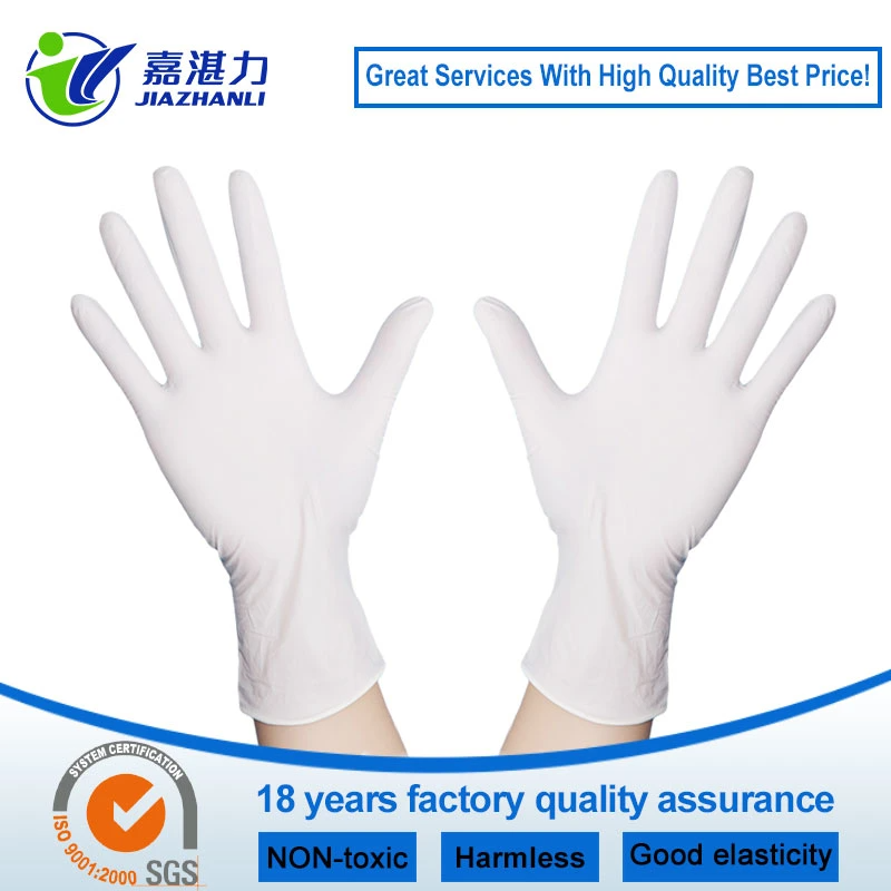 Safety Disposable Examination Latex Gloves