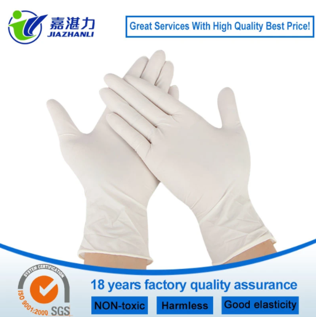 Examination Safety Disposable Latex Gloves Factory Industrial Work Glove Rubber Glove