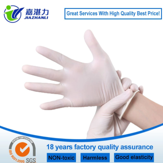 Examination Safety Disposable Latex Gloves Factory Industrial Work Glove Rubber Glove